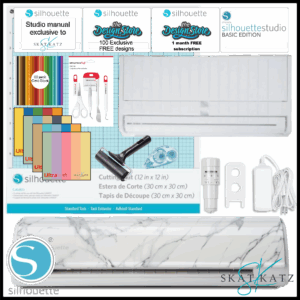 Silhouette Cameo 5 - Card Makers Bundle - BIANCO CARARA