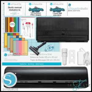 Silhouette Cameo 5 - Card Makers Bundle - BLACK