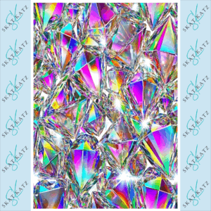 Inkfusible A4 Sheet - Crystal #4