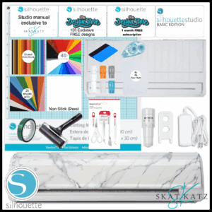 Silhouette Cameo 5 - I Want It All Bundle - BIANCO CARARA