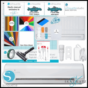 Silhouette Cameo 5 - I Want It All Bundle - WHITE