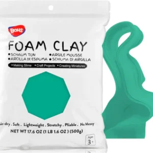 BOHS Air Dry Foam Clay - Dark Turquoise 500g