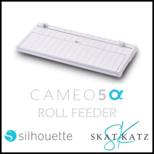 12in - CAMEO5 Roll Feeder - White